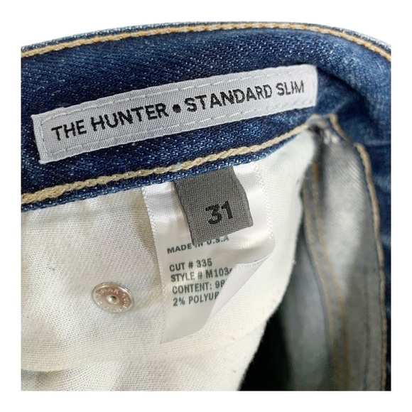 S.M.N The Hunter Standard Slim Selvedge Denim Jeans Size 31 - Picture 9 of 11